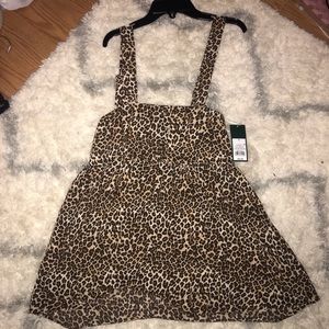 Wild Fable (Target Brand) mini animal print dress